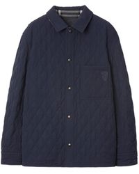 Burberry - Reversible Quilted Nylon Overshirt - Lyst
