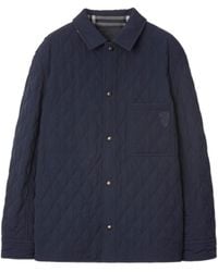 Burberry - Reversible Quilted Nylon Overshirt - Lyst