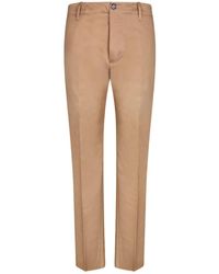 Lardini - Casual Trousers With Belt Loops - Lyst