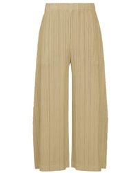 Pleats Please Issey Miyake - Pleats Please Issey Miyake Pleated Wide-Leg Pants - Lyst