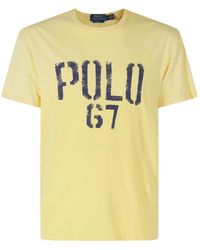 Polo Ralph Lauren - Polo 67 Logo T-Shirt - Lyst