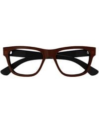 Gucci - Eyewear Rectangular Glasses And Frames - Lyst