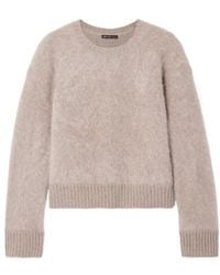 James Perse - Brushed-Cashmere Sweater - Lyst