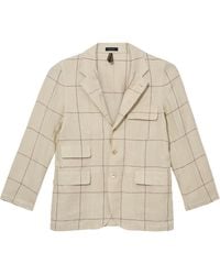 Drake's - Long-Sleeved Suit Jacket - Lyst