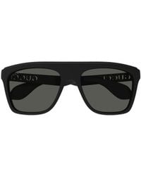 Gucci - Eyewear Square Frame Sunglasses - Lyst