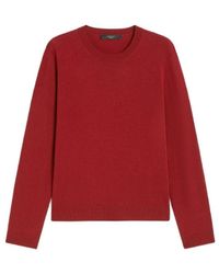 Weekend by Maxmara - Silk And Wool Yarn Pullover - Lyst