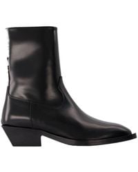 Aeyde - Tapered-Heel Ankle Boots - Lyst