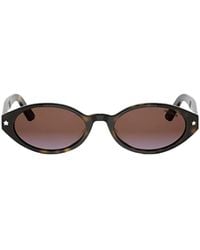 Dior - Eyewear Pacific R1I Oval Frame Sunglasses - Lyst