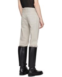 Ann Demeulemeester - Belt-Loop Jeans - Lyst