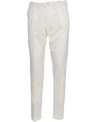 Peserico - Stretch Gabardine Pants - Lyst
