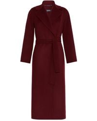 Max Mara - Virgin Wool Wrap Coat - Lyst