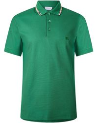 Burberry - Short Sleeve Polo Shirt - Lyst