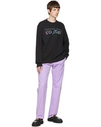 Versace Jeans Couture - Couture Logo Detailed Crewneck Sweatshirt - Lyst