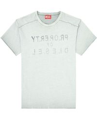 DIESEL - T-Ily Crew-Neck T-Shirt - Lyst