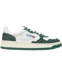 Autry - Medalist Frayed Low-Top Sneakers - Lyst