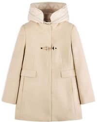 Fay - Long-Sleeved Hooded Coat - Lyst