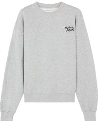 Maison Kitsuné - Maison Kitsuné Handwriting Comfort Sweatshirt - Lyst