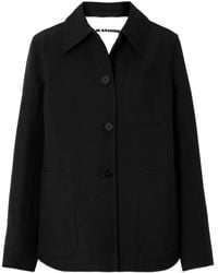 Jil Sander - Cotton-Blend Twill Jacket - Lyst