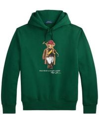 Polo Ralph Lauren - Polo Bear Drawstring Hoodie - Lyst