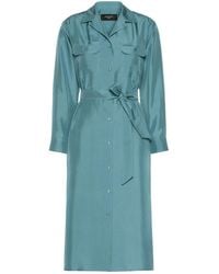 Weekend by Maxmara - Silk Shirt Dress - Lyst