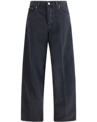 Haikure - Logo Patch Straight-Leg Jeans - Lyst