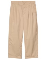 Carhartt - Pleated Chino Pants - Lyst