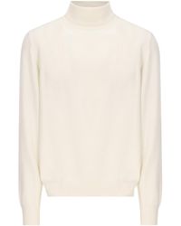 Tagliatore - Long-Sleeve High-Neck Top - Lyst