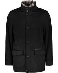 Paul & Shark - Single-Breasted Coat - Lyst