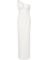 Roland Mouret - Bridal One-Shoulder Crêpe Maxi Dress - Lyst