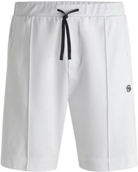 BOSS - Solid Color Shorts - Lyst