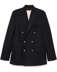 Golden Goose - Double Breasted Striped Blazer - Lyst
