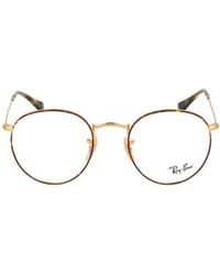 Ray-Ban - Round Frame Glasses - Lyst
