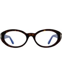 Tom Ford - Eyewear Oval Frame Glasses - Lyst