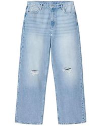 AllSaints - Lenny Distressed Jeans - Lyst