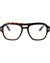 Tom Ford - Eyewear Aviator Frame Glasses - Lyst