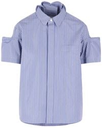 Sacai - Poplin Shirt - Lyst
