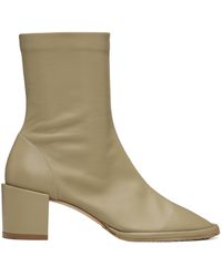BY FAR - Josiah Sheepskin Nappa Leather Ankle Boots - Lyst