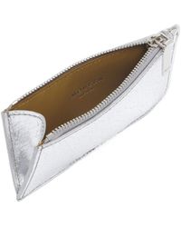 McQueen - Logo Lettering Zipped Wallet - Lyst