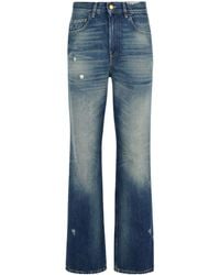 Golden Goose - Straight-Leg Distressed Jeans - Lyst
