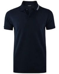 Emporio Armani - Logo-Collar Polo Shirt - Lyst