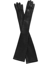 TOTEME - Extra-Long Leather Gloves - Lyst