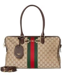 Gucci - Borsetto Large Boston Bag - Lyst