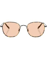 Oliver Peoples - Mehr Round-Frame Sunglasses - Lyst