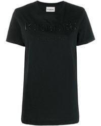 Iceberg - Logo Embroidered T-Shirt - Lyst
