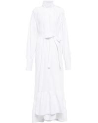 Patou - Belted Maxi Dress - Lyst