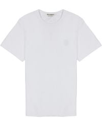 JW Anderson - T-Shirt Con Logo Ricamato - Lyst
