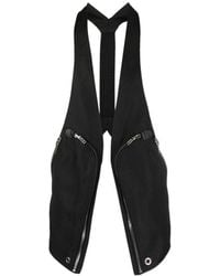 Rick Owens - Bahaus Zip-Detail Vest - Lyst