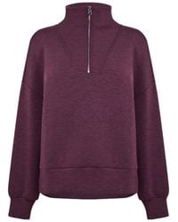 Varley - Hawley Half Zip Sweatshirt - Lyst