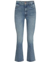 Mother - High Waist Flared Jeans - Lyst