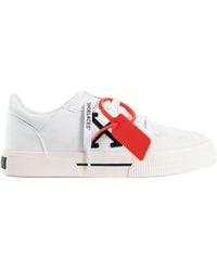 Off-White c/o Virgil Abloh - New Low Vulcanized Lace-Up Sneakers - Lyst